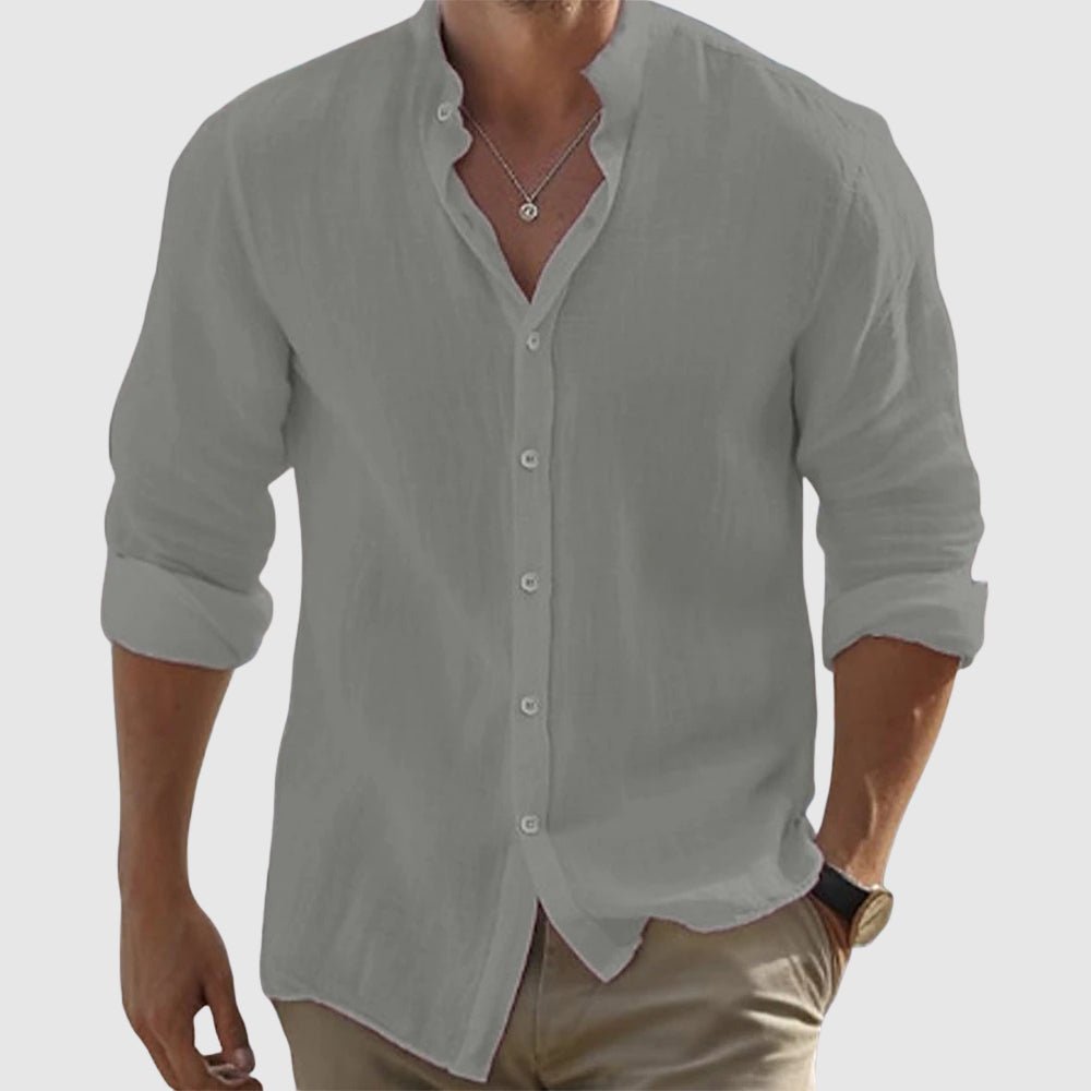 Harbor Linen Shirt by Prescott Tailors